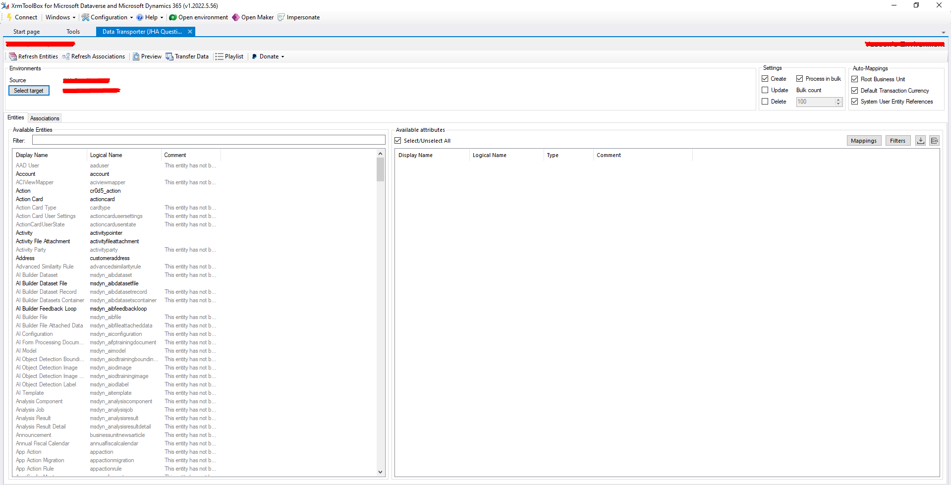 How to transfer data from one environment to another using Xrm Toolbox